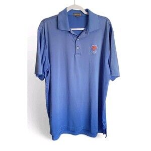 Peter Millar The Ocean Course Kiawah Summer Comfort Polo Shirt  Polo Large Blue